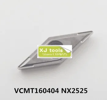 10шт Керамические вставки VCMT160404 NX2525 для SVUCR/SVJCR/SVQCR, Токарных лезвий, Керамических наконечников Matel