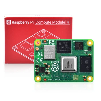 Вычислительный модуль Raspberry Pi 4-8 ГБ оперативной памяти, 32 ГБ eMMC, 2,4 / 5,0 ГГц с поддержкой Wi-Fi и Bluetooth (CM4108032)