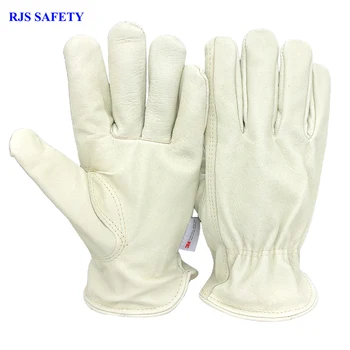 Защитные зимние теплые перчатки RJS, мужские Рабочие перчатки для водителя, Ветрозащитная Защитная одежда, Защитные рабочие Лыжные перчатки для мужчин и женщин 4037