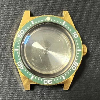 Корпус часов HEIMDALLR 62MAS Бронзовый Алюминиевый Корпус часов из бронзы Адаптируется к японскому механизму Nh35a/36a Для замены водонепроницаемого