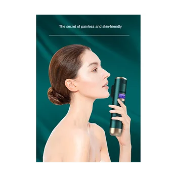 Устройство для удаления волос с температурой замерзания 2в1 Бытовое устройство для лазерной эпиляции Тела Удаление волос Подмышками Зеленый ЕС Штекер